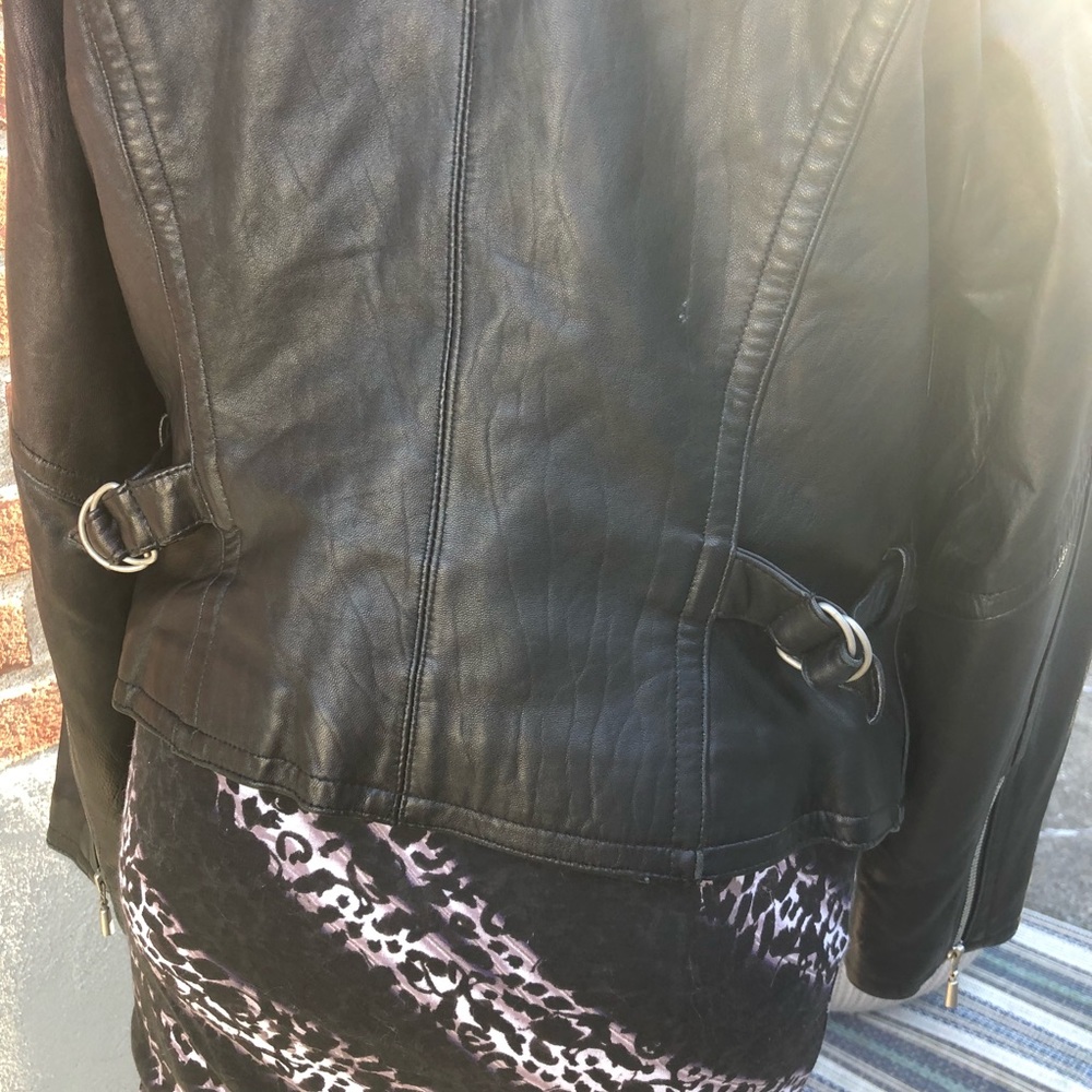 Express Authentic Leather Jacket - image 4